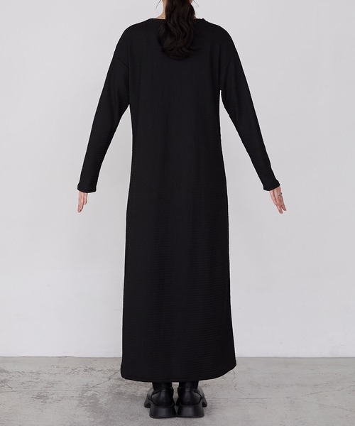 セール】【forksy.】センタージップべプラムベスト&ジャガードロング