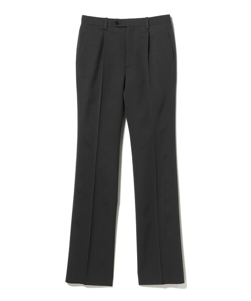 BEAMS F(ビームスエフ)の「【別注】ORTELO / シューカット 1プリーツ ウールサージ スラックス(その他パンツ・メンズ・チャコールグレー/ベージュ・46/48/50/44)」の10枚目の写真