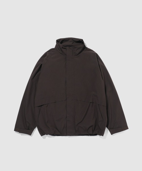 NAVY（ネイビー）の「NAVY SOLOTEX(R) 裏メッシュスタンドジャケット【耐久撥水 防風 透湿 ストレッチ】（ブルゾン・メンズ・グレイッシュベージュ/ブラック/ブラウン/ネイビー・XXL/XL/L/M/S）」の16枚目の写真