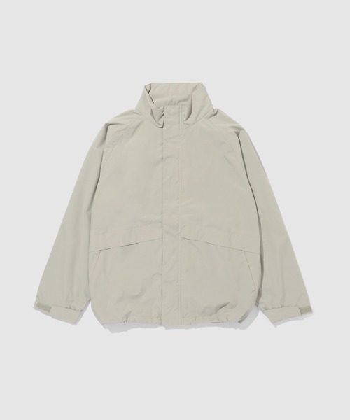 NAVY（ネイビー）の「NAVY SOLOTEX(R) 裏メッシュスタンドジャケット【耐久撥水 防風 透湿 ストレッチ】（ブルゾン・メンズ・グレイッシュベージュ/ブラック/ブラウン/ネイビー・XXL/XL/L/M/S）」の17枚目の写真