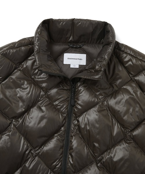 thisisneverthat ダウンベストブラック 美品✨ PERTEX T Down Vest（ダウンベスト）｜thisisneverthat（ディスイズ