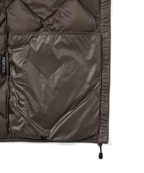 thisisneverthat(ディスイズネバーザット)の「PERTEX Light Down Vest(ダウンベスト・メンズ・ブラック系その他/ブラウン/レッド・L/M/S/XL)」の14枚目の写真
