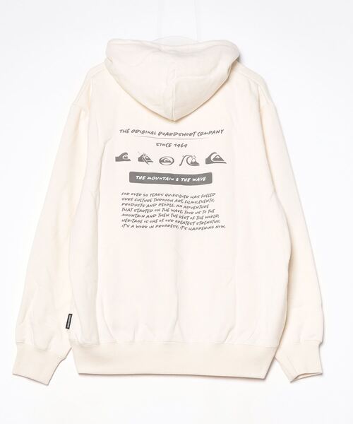 Quiksilver（クイックシルバー）の「クイックシルバー QUIKSILVER HISTORY SWEAT PK（スウェット・メンズ・ライトグレー/アイボリー/ブラック・S/M/L/LL）」の5枚目の写真