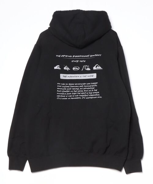 Quiksilver（クイックシルバー）の「クイックシルバー QUIKSILVER HISTORY SWEAT PK（スウェット・メンズ・ライトグレー/アイボリー/ブラック・S/M/L/LL）」の6枚目の写真