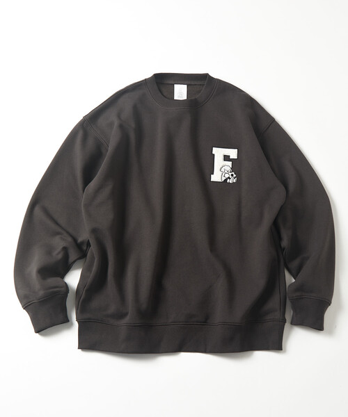 FREAK'S STORE(フリークスストア)の「tombonia/トムボニア tomboniaフットボールSWT(スウェット・メンズ・グリーン/ライトグレー/チャコールグレー・SMALL/MEDIUM/LARGE)」の15枚目の写真