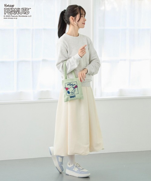 Vintage PEANUTS(ビンテージピーナッツ)の「ルートート / IP.べビールー.ピーナッツ-0T(トートバッグ・レディース・ブルー/ベージュ/ミント/アイボリー/ピンク・FREE)」の16枚目の写真