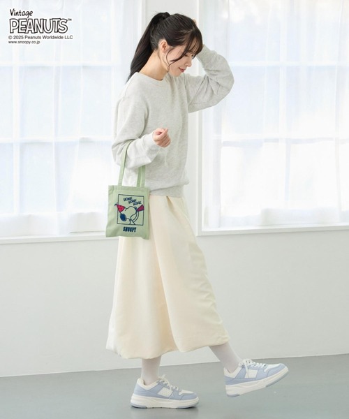 Vintage PEANUTS(ビンテージピーナッツ)の「ルートート / IP.べビールー.ピーナッツ-0T(トートバッグ・レディース・ブルー/ベージュ/ミント/アイボリー/ピンク・FREE)」の17枚目の写真