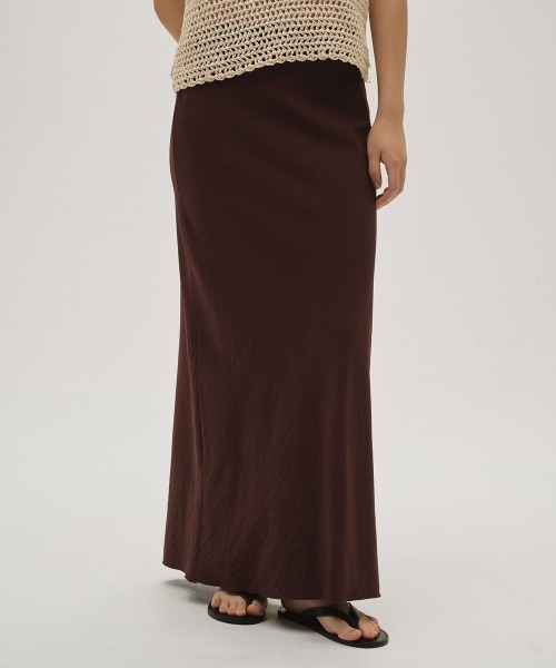TODAYFUL（トゥデイフル）の「Washer Pencil Skirt（スカート・レディース・バーガンディー/アイボリー/ブラック・36inch/38inch）」の3枚目の写真