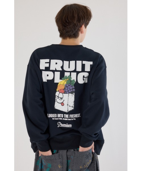 RODEO CROWNS WIDE BOWL(ロデオクラウンズワイドボウル)の「FRUIT PLUG スウェット(スウェット・メンズ・ブラック/バーガンディー/杢グレー・MEDIUM/LARGE)」の10枚目の写真