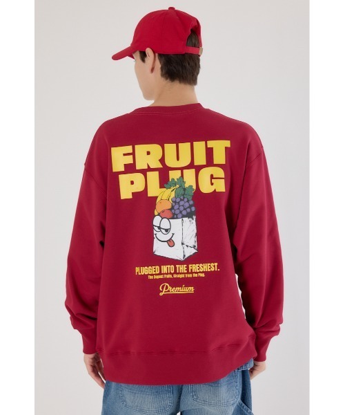 RODEO CROWNS WIDE BOWL(ロデオクラウンズワイドボウル)の「FRUIT PLUG スウェット(スウェット・メンズ・ブラック/バーガンディー/杢グレー・MEDIUM/LARGE)」の18枚目の写真