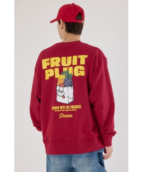 RODEO CROWNS WIDE BOWL(ロデオクラウンズワイドボウル)の「FRUIT PLUG スウェット(スウェット・メンズ・ブラック/バーガンディー/杢グレー・MEDIUM/LARGE)」の19枚目の写真