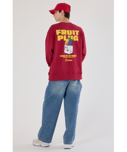 RODEO CROWNS WIDE BOWL(ロデオクラウンズワイドボウル)の「FRUIT PLUG スウェット(スウェット・メンズ・ブラック/バーガンディー/杢グレー・MEDIUM/LARGE)」の22枚目の写真