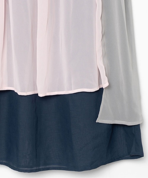 bedsidedrama（ベットサイドドラマ）の「Mirage Layer Skirt（スカート・レディース・グレー/ブラック・1）」の16枚目の写真