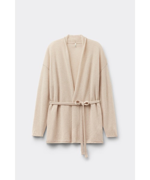 Intimissimi(インティミッシミ)の「CARDIGAN CON CINTURA 100% CASHMERE(カーディガン/ボレロ・レディース・ブラック/ホワイト/ライトベージュ/ヘザーグレー/ブルー・M/L/S/M)」の12枚目の写真