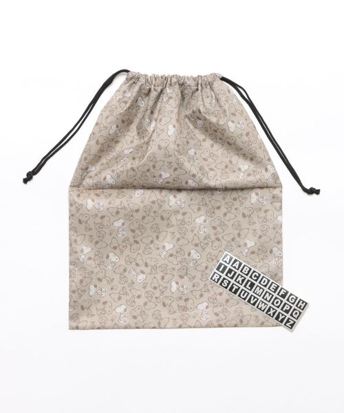 PEANUTS（ピーナッツ）の「【PEANUTS/ピーナッツ】 スヌーピー ポーチ付きキャリーケース 33L(39L)（スーツケース/キャリーバッグ・レディース・アイボリー/イエロー・FREE）」の7枚目の写真