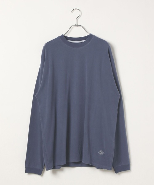 BAYFLOW（ベイフロー）の「［肌触りが心地いい］スムースTシャツ（Tシャツ/カットソー・メンズ・ブルー/オフホワイト/ブラック・MEDIUM/LARGE）」の13枚目の写真
