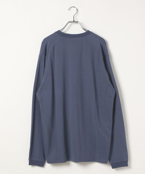 BAYFLOW（ベイフロー）の「［肌触りが心地いい］スムースTシャツ（Tシャツ/カットソー・メンズ・ブルー/オフホワイト/ブラック・MEDIUM/LARGE）」の18枚目の写真