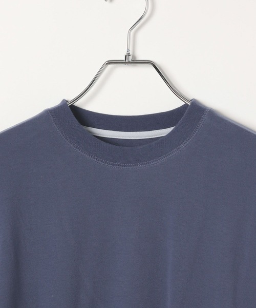 BAYFLOW（ベイフロー）の「［肌触りが心地いい］スムースTシャツ（Tシャツ/カットソー・メンズ・ブルー/オフホワイト/ブラック・MEDIUM/LARGE）」の19枚目の写真