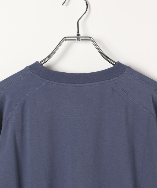 BAYFLOW（ベイフロー）の「［肌触りが心地いい］スムースTシャツ（Tシャツ/カットソー・メンズ・ブルー/オフホワイト/ブラック・MEDIUM/LARGE）」の20枚目の写真