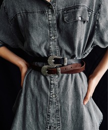 LARUTA | 【LARUTA】ウエスタンレザーベルト(ベルト)