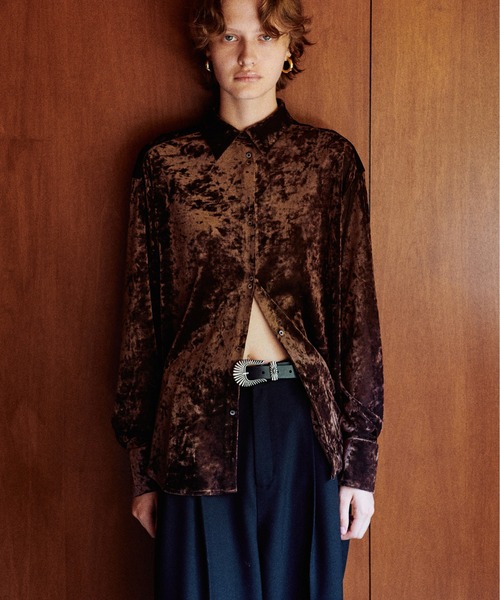 LARUTA（ラルータ）の「【LARUTA】ウエスタンレザーベルト（ベルト・レディース・ブラウン/ブラック・FREE）」の4枚目の写真