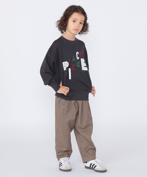 SHIPS（シップス）の「SHIPS KIDS:100～130cm /千鳥柄 チェック タック パンツ（その他パンツ・キッズ・ブラウン系その他・120/110/130/100）」の5枚目の写真