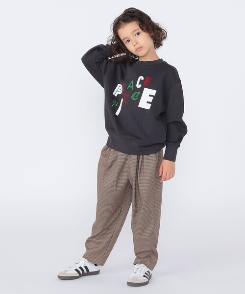 SHIPS（シップス）の「SHIPS KIDS:100～130cm /千鳥柄 チェック タック パンツ（その他パンツ・キッズ・ブラウン系その他・120/110/130/100）」の8枚目の写真