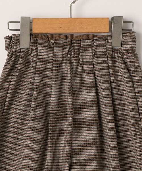 SHIPS（シップス）の「SHIPS KIDS:100～130cm /千鳥柄 チェック タック パンツ（その他パンツ・キッズ・ブラウン系その他・120/110/130/100）」の19枚目の写真