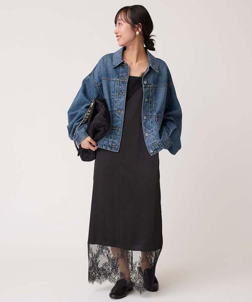 追加》Levi's/リーバイス SLOBE別注 BALLOON SLEEVE TRACKER デニム