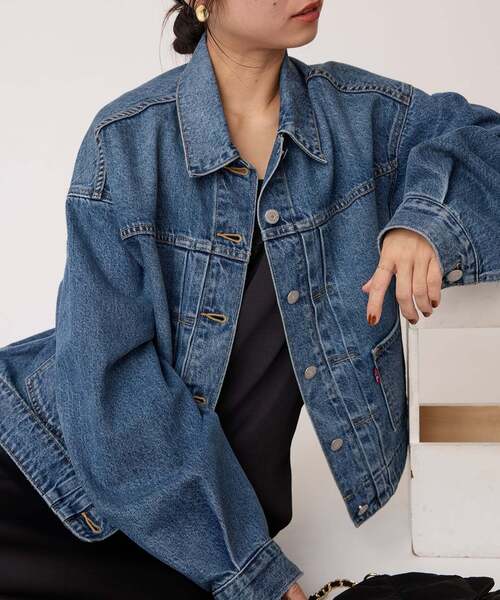 LEVI'S SLOBE別注 BALLOON SLEEVE TRACKER 追加》Levi's/リーバイス SLOBE別注 BALLOON SLEEVE TRACKER デニム