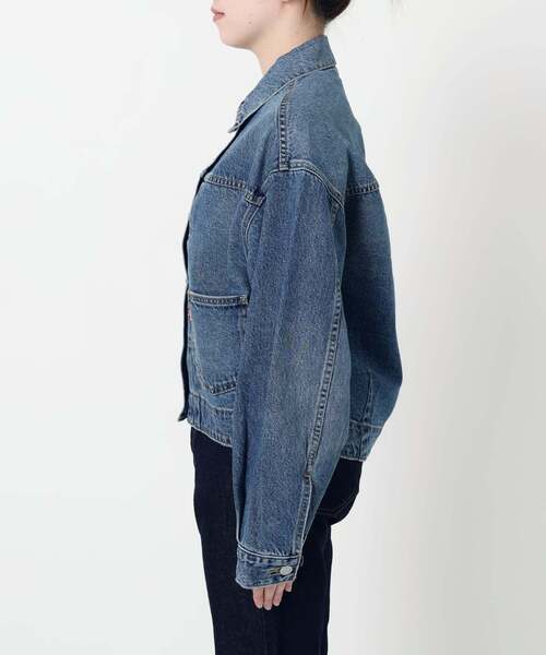 追加》Levi's/リーバイス SLOBE別注 BALLOON SLEEVE TRACKER デニム