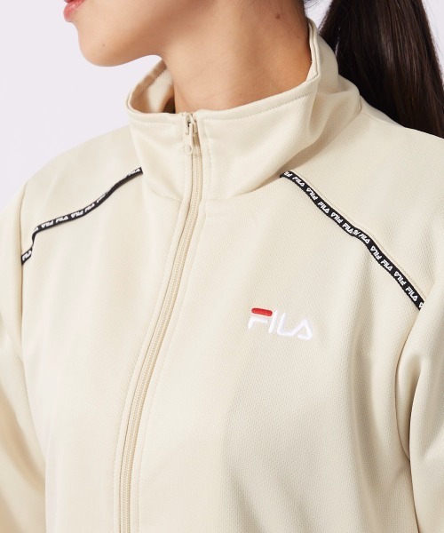 FILA GOLF(フィラゴルフ )の「ブリスタートラックジャケット(その他アウター・レディース・ブラック/チャコールグレー/オフホワイト/ネイビー・LARGE/X-LARGE/MEDIUM)」の15枚目の写真