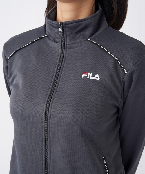FILA GOLF(フィラゴルフ )の「ブリスタートラックジャケット(その他アウター・レディース・ブラック/チャコールグレー/オフホワイト/ネイビー・LARGE/X-LARGE/MEDIUM)」の20枚目の写真
