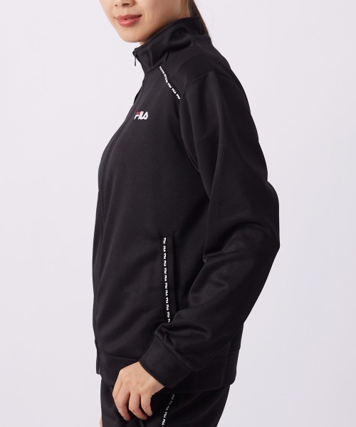 FILA GOLF(フィラゴルフ )の「ブリスタートラックジャケット(その他アウター・レディース・ブラック/チャコールグレー/オフホワイト/ネイビー・LARGE/X-LARGE/MEDIUM)」の6枚目の写真