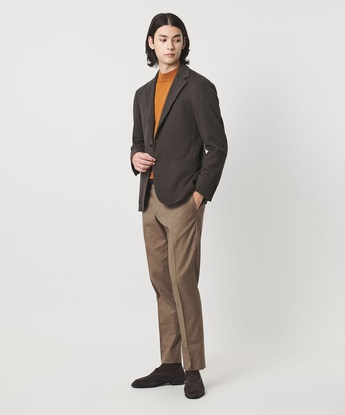 UNITED ARROWS(ユナイテッドアローズ)の「TR オックス サイドエクステンド ノープリーツスラックス COMFORT EASY‐MODEL ウォッシャブル ストレッチ(スラックス・メンズ・ベージュ・44/46/50/48)」の3枚目の写真