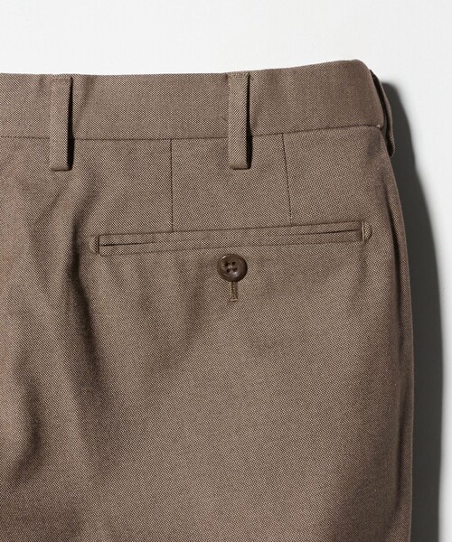 UNITED ARROWS(ユナイテッドアローズ)の「TR オックス サイドエクステンド ノープリーツスラックス COMFORT EASY‐MODEL ウォッシャブル ストレッチ(スラックス・メンズ・ベージュ・44/46/50/48)」の12枚目の写真
