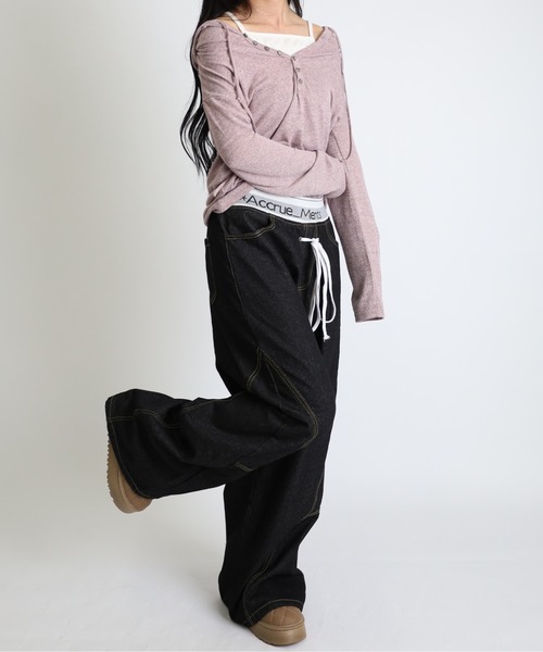 Vini(ヴィニ)の「ユニセックスプルオーバーパーカー(Tシャツ/カットソー・レディース・グレー/ラベンダー・MEDIUM)」の21枚目の写真