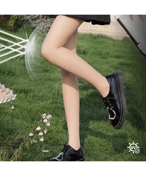 ABBEY MARKET（アビーマーケット）の「はだりか UVカットストッキング（タイツ/ストッキング・レディース・ホワイト/ナチュラル・FREE）」の3枚目の写真