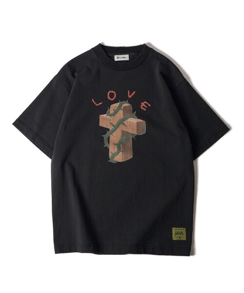 Subciety(サブサエティ)の「【WOMEN】Thorn cross tee(Tシャツ/カットソー・レディース・バーガンディー/ホワイト/ブラック・FREE)」の22枚目の写真