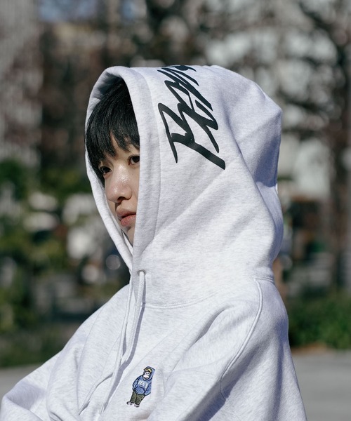 BEN DAVIS(ベンデイビス)の「【BEN DAVIS/ベンデイビス】裏起毛 バックプリントフーディー ヘビーウェイトスウェット プルオーバーパーカー オーバーサイズ(パーカー・メンズ・ブラック/グレー/ネイビー・LARGE/X-LARGE/MEDIUM)」の16枚目の写真