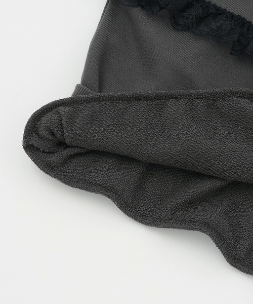 by LOVEiT（バイラビット）の「レースつきプルオーバー（スウェット・キッズ・ブルーグレー/ホワイト系その他/チャコール・160cm/150cm/130cm/120cm/140cm）」の15枚目の写真