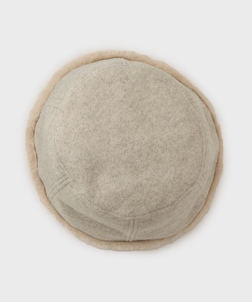 THE SHOP TK （ザ ショップ ティーケー ）の「メルトン風バゲットリバーシブル（ハット・レディース・ナチュラル/ブラック・00）」の10枚目の写真