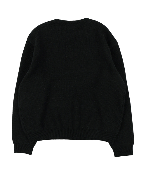 THECOLDESTMOMENT(ザコールデストモーメント)の「TCM are knit (black)(ニット/セーター・レディース・その他・SMALL)」の4枚目の写真