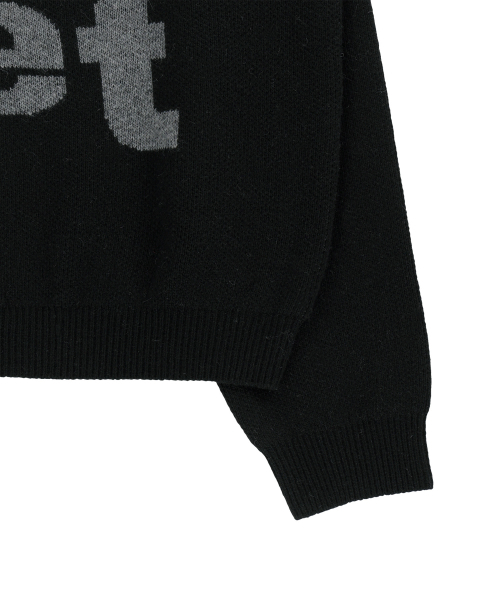 THECOLDESTMOMENT(ザコールデストモーメント)の「TCM are knit (black)(ニット/セーター・レディース・その他・SMALL)」の3枚目の写真