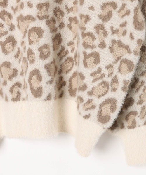 GLOBAL WORK（グローバルワーク）の「デザインシャギーニット/AND YUA ANY/599709（ニット/セーター・キッズ・ライトベージュ/チャコールグレー/ホワイト系その他2/サックスブルー・FREE）」の17枚目の写真