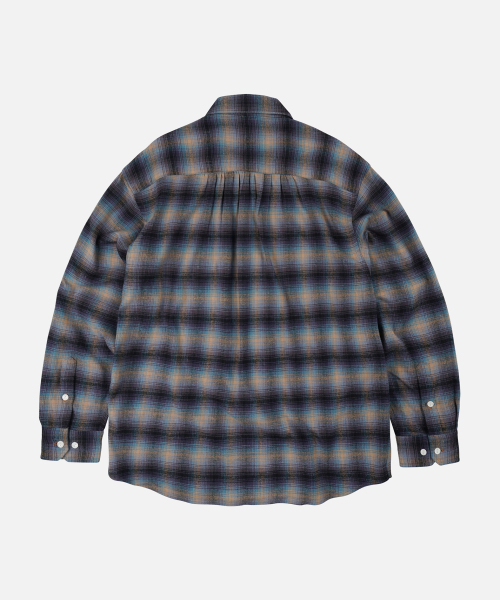 FRIZMWORKS(フリズムワークス)の「FLANNEL CHECK WORK SHIRT _ MIDNIGHT BLUE(シャツ/ブラウス・メンズ・その他・SMALL/MEDIUM/LARGE/X-LARGE)」の2枚目の写真