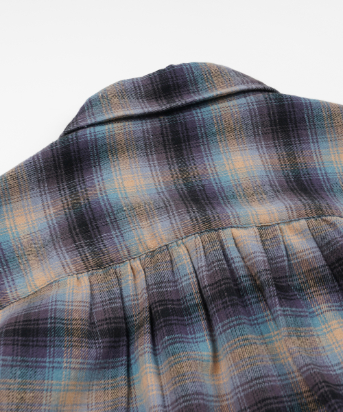 FRIZMWORKS(フリズムワークス)の「FLANNEL CHECK WORK SHIRT _ MIDNIGHT BLUE(シャツ/ブラウス・メンズ・その他・SMALL/MEDIUM/LARGE/X-LARGE)」の7枚目の写真