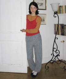 SINOON（シヌーン）の「Soft Easy Pants (Melange Grey)（スウェットパンツ）」