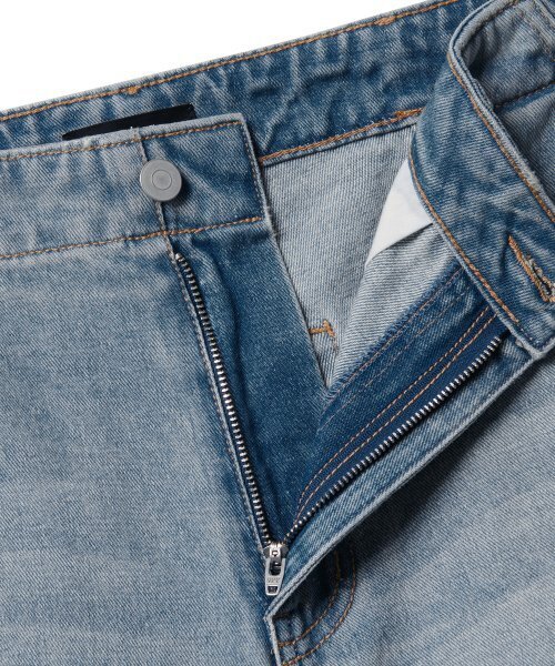 MUSINSA STANDARD（ムシンサスタンダード）の「デニムパラシュートパンツ [スカイブルー]（デニムパンツ・メンズ・その他・26/27/28/29/30/31/32/33/34/36/38/40/42）」の4枚目の写真