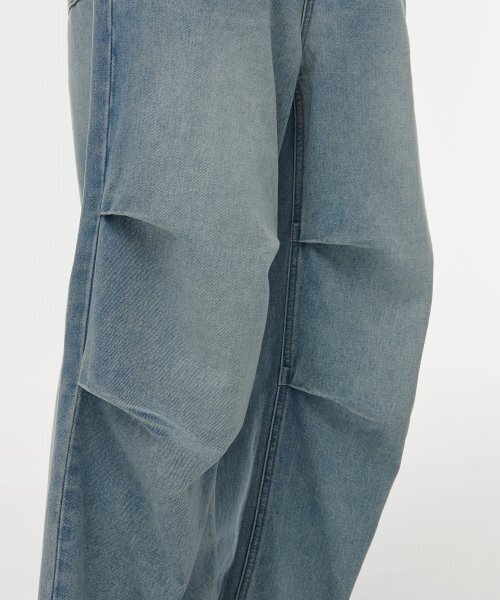MUSINSA STANDARD（ムシンサスタンダード）の「デニムパラシュートパンツ [スカイブルー]（デニムパンツ・メンズ・その他・26/27/28/29/30/31/32/33/34/36/38/40/42）」の7枚目の写真